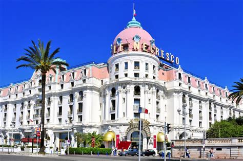Le Negresco Hotel En Niza Francia Foto Editorial Imagen De Francia