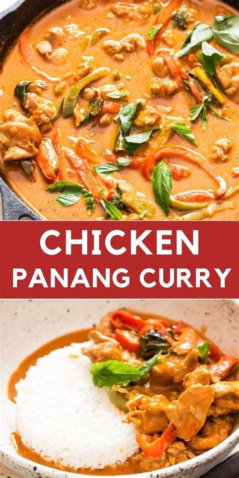 Best Thai Panang Curry Recipe With Chicken Laurette Dionne