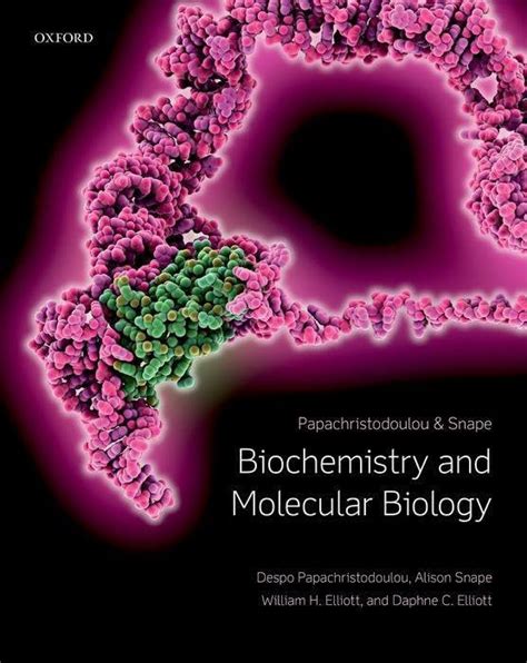 Biochemistry And Molecular Biology By Alison Snape Reader In