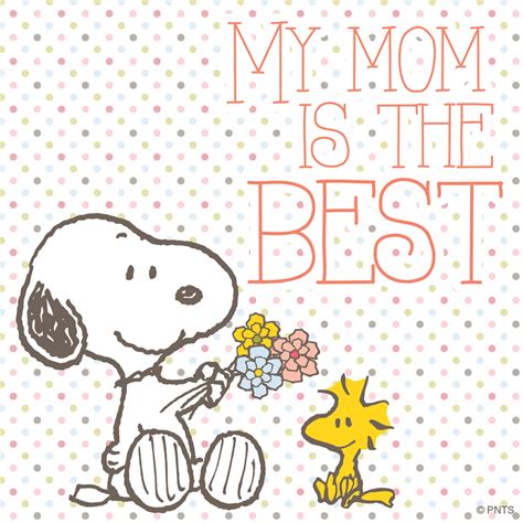 I Love My Mom Snoopy Love Charlie Brown And Snoopy Snoopy And