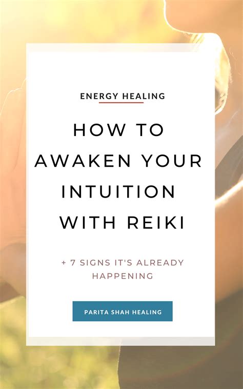 Intuitive Reiki How To Awaken Your Intuition With Energy Healing