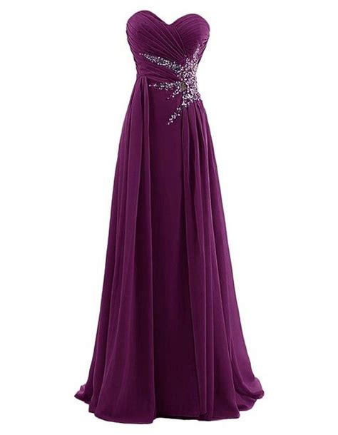 floor length chiffon evening dress featuring ruched sweetheart bodice with beaded embellishments