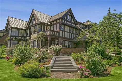 Sprawling Seattle Landmark Tudor Mansion Renovated