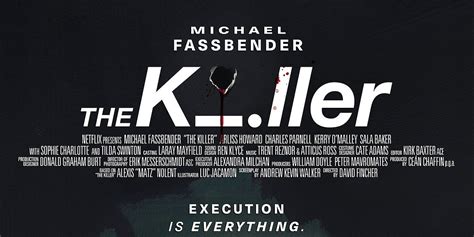 The Killer The New Film By David Fincher Gets A Stylish Poster Film