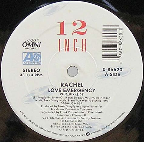 Rachel Love Emergency Releases Discogs