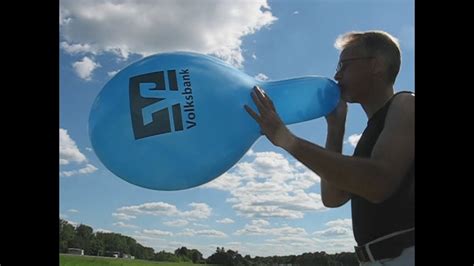 balloon blow to pop belbal 14“ youtube