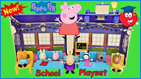 Peppa Pig Fun School Playset Youtube