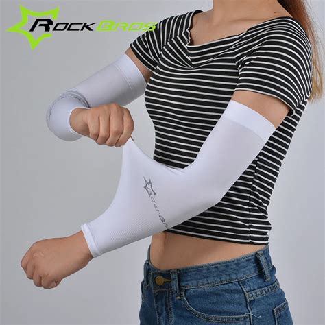 Rockbros Summer Mens Womens Arm Sleeves For Sun Protection Cycling