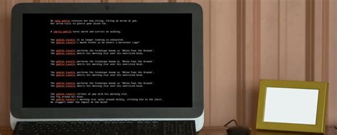 A script for a text screen in for instance an rpg. 3 Tools to Create Your Own Text Adventure Games