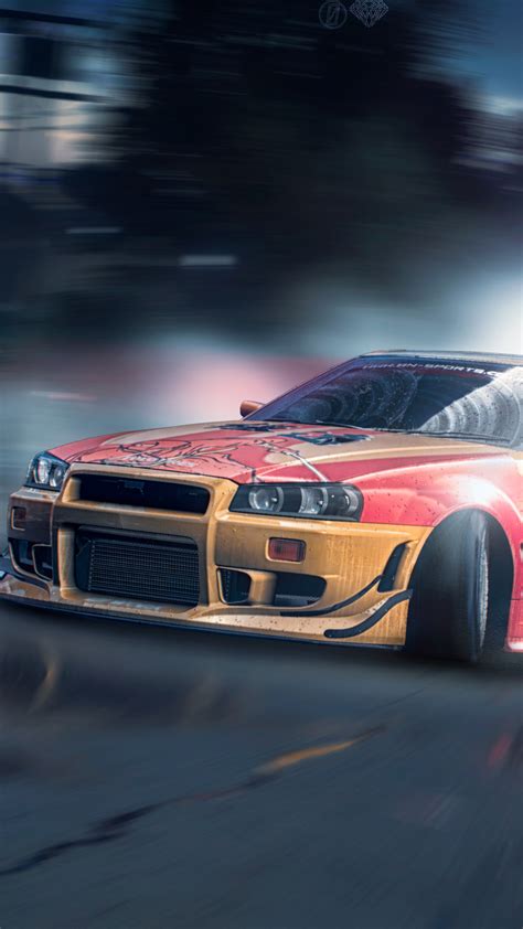 2160x3840 Nissan Skyline Gt R Need For Speed X Street Racing Syndicate