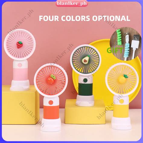 Buy1take1 Mini Fan Rechargeable For Mobile Phone Stand Small Fan