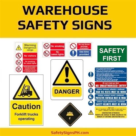 Warehouse Safety Signs Philippines