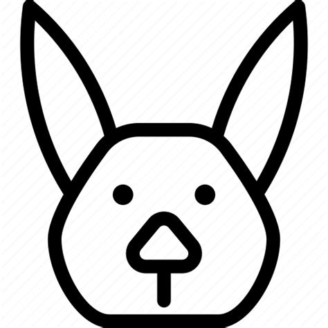 Animal Cute Rabbit Wildlife Zoo Icon Download On Iconfinder