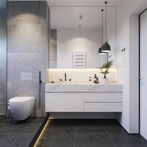 Whether you are looking for bathroom tiles for a small bathroom, a large bathroom or just want to spruce up a shower area with shower tiles we have you covered. 36 Modern Grey & White Bathrooms That Relax Mind Body & Soul