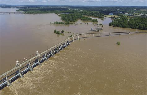 Levee Breach In Western Arkansas Due To Record Flooding