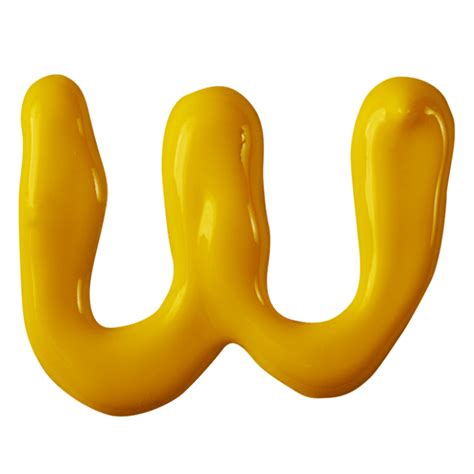 Yellow Oil Font Artistic Opentype Alphabet Handmadefont Com