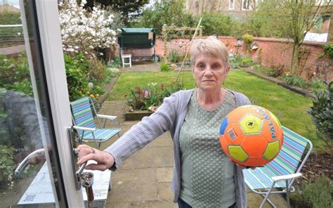 Grandma Told By Police To Return Footballs Kicked Into Her Garden Or