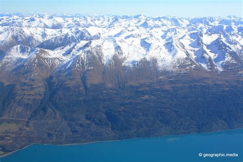 Queenstown Mountains And Lake Geographic Media