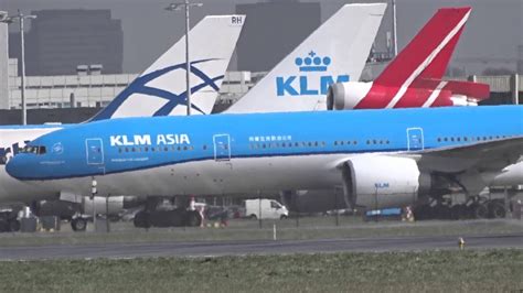 Klm Asia New Old Livery Boeing 777 300 Er Ph Bvb Youtube