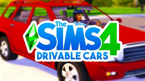 Sims 4 Drivable Cars Free Download Cc Overview Youtube
