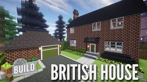 Minecraft British Detatched House Lets Build Showcase Youtube