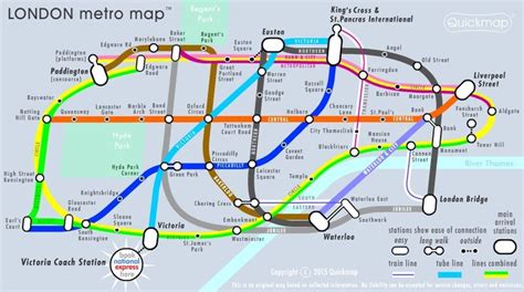 Main London Stations London Metro Train Map London