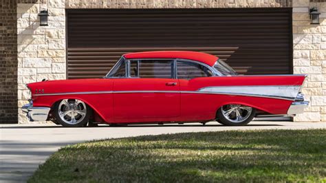 1957 Chevrolet Bel Air Resto Mod At Indy 2020 As S206 Mecum Auctions