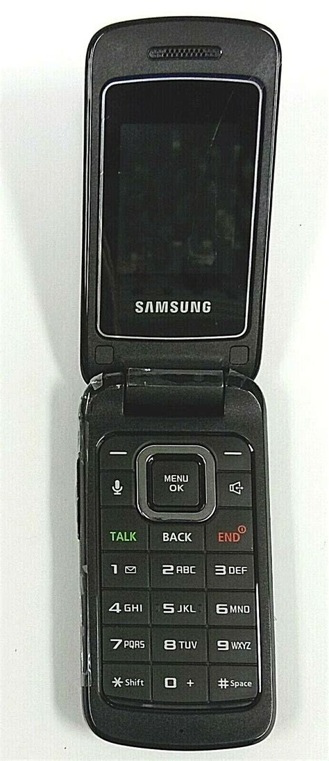 Samsung Entro Sph M270 Black Virgin Mobile Cellular Flip Phone