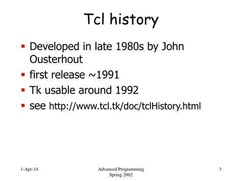 Ppt Tcltk Powerpoint Presentation Free Download Id546673