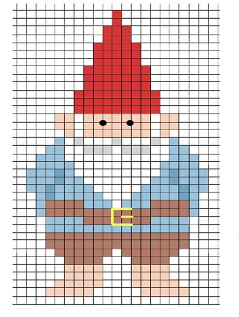 Elf Counted Cross Stitch Pattern Dont Know Whether To Pin On Crafts