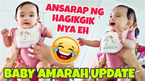 Baby Amarah Update Bungisngis Na Sya At Ansarap Nya Tumawa Lalo Na