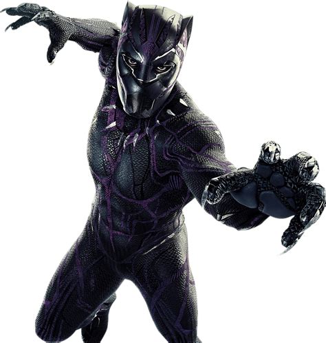 Black Panther Movie Png Isolated Image