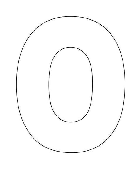 Letter O Template Printable Five Things You Should Do In Letter O