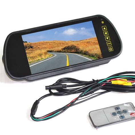 Remember what we covered earlier? Rear View Mirror Mounting Monitor