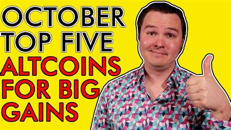 Here people trade directly with one another and make. 5 BEST CRYPTO ALTCOINS FOR HUGE GAINS IN OCTOBER 2020 ...