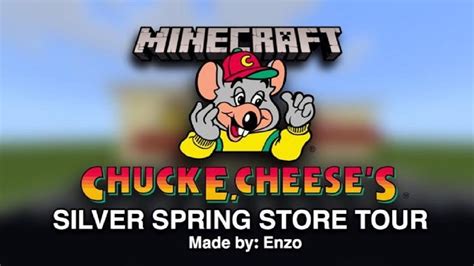 Minecraft Chuck E Cheese Showcase Silver Spring Md Built By Enzo