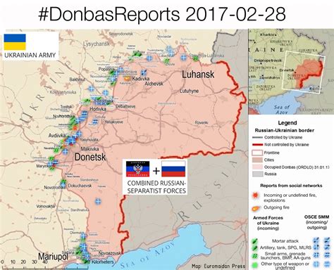 Escalation In Donbas 201 Attacks On Ukrainian Positions Over 2 Days 2