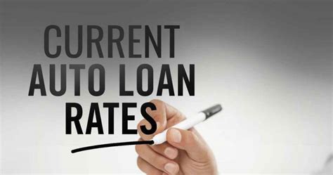 Current Auto Loan Rates Factors Thatll Save You A Fortune
