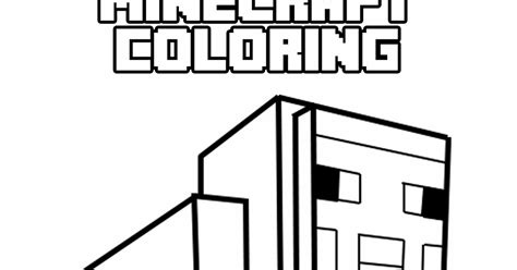 Stampy Minecraft Coloring Pages Printable Coloring Pages