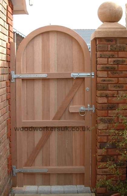 Arched Wooden Gates