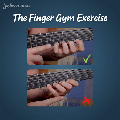 Play Better Guitar The Finger Gym Exercise