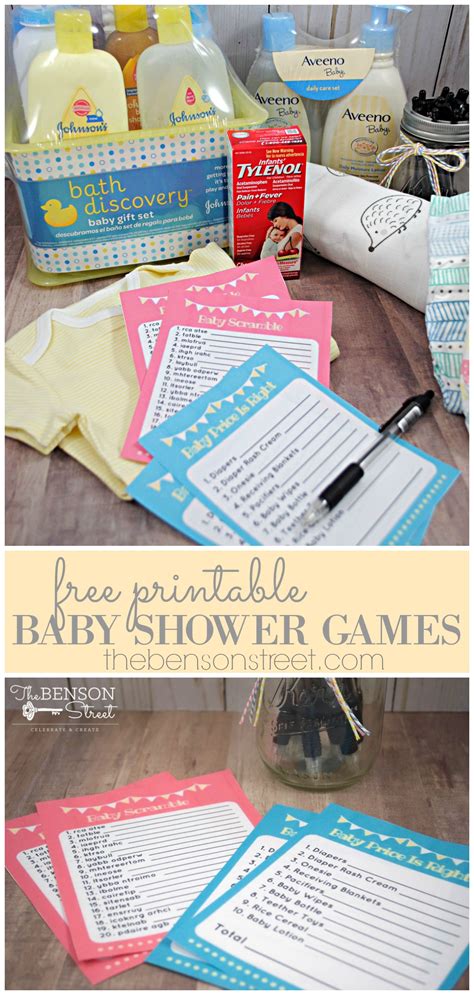 We did not find results for: Free Printable Baby Shower Games - The Benson Street