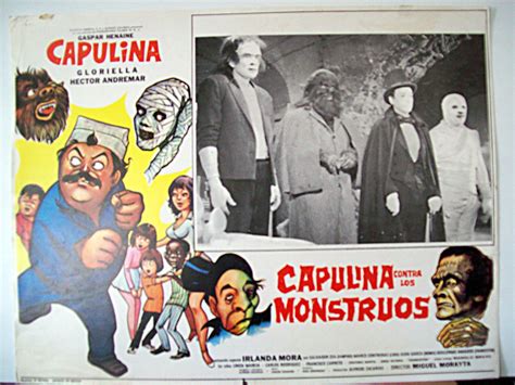 Capulina Contra Los Monstruos Movie Poster Capulina Contra Los