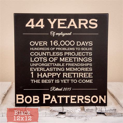 Therefore, keeping them busy and productive rather than pretending is real happiness for both the child and father. Personalized Retirement Gift Retirement Gifts Retirement
