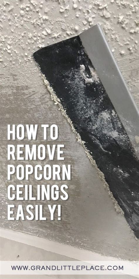 How To Get Rid Of Popcorn Ceilings Popcorn Ceiling Removing Popcorn
