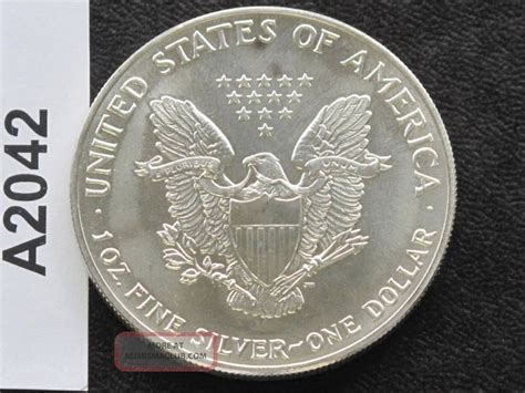 1990 American Silver Eagle Dollar U S Coin A2042