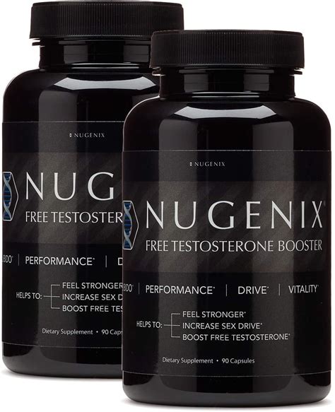 Nugenix Free Testosterone Booster Test Booster 90 Ct 2 Pack
