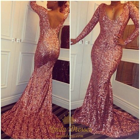 The top 8 wedding venues in memphis. Pink Sequin Long Sleeve Deep V-Neck Mermaid Floor Length ...