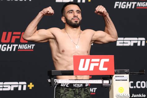 ufc on espn 24 waterson vs rodriguez weigh ins photo gallery