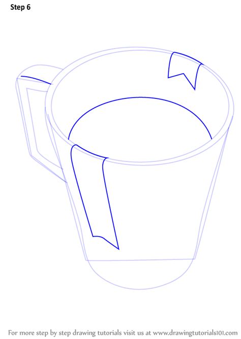 Free printable resources for kids and adults Step by Step How to Draw a Coffee Mug ...
